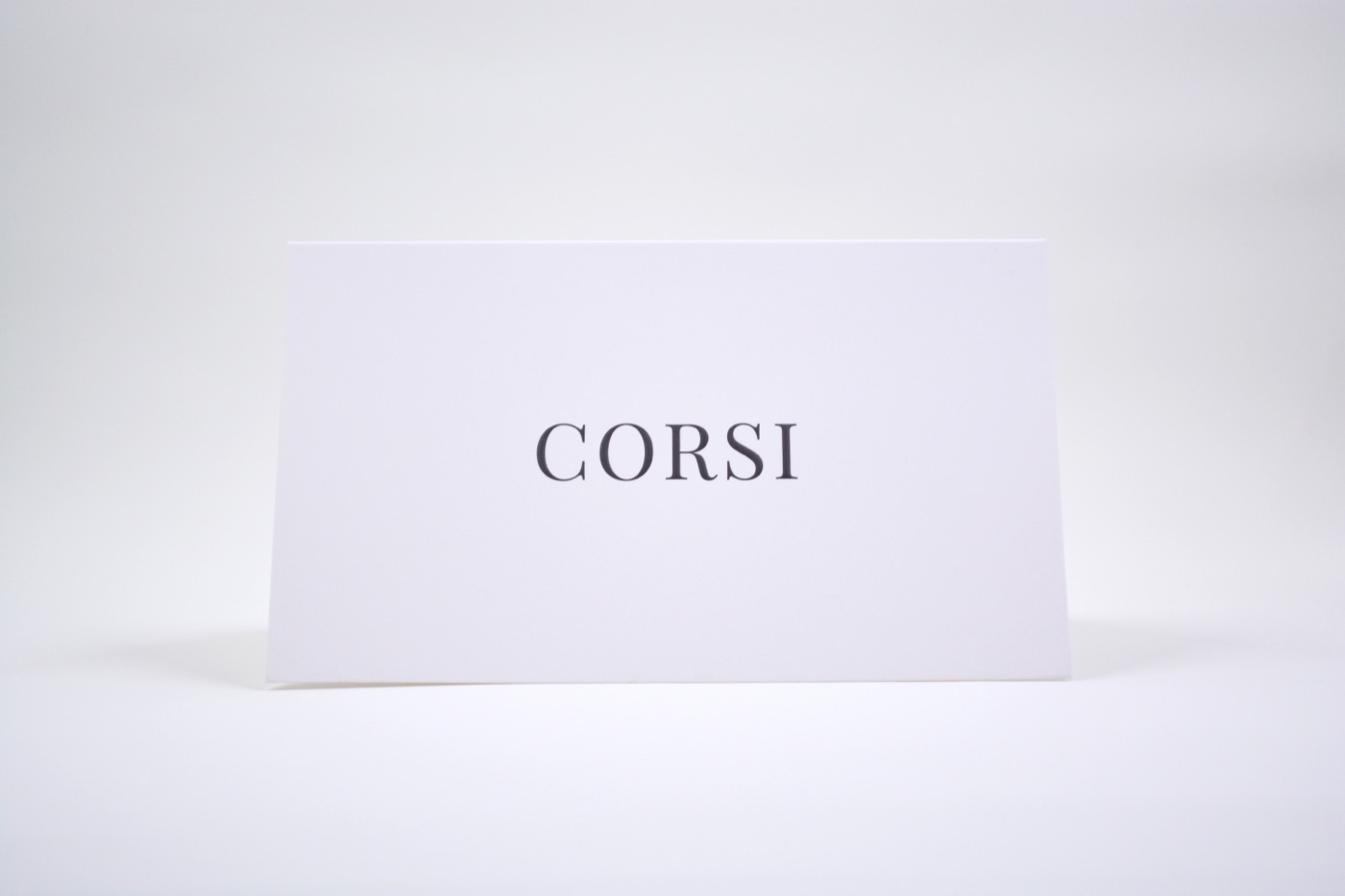 Corsi gift card